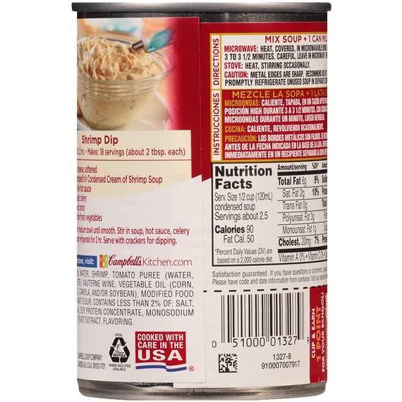 Campbell s Condensed Soup Cream of Shrimp KRABDEM